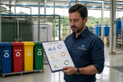 Ecoeficiência: Como Reduzir Água, Energia, Resíduos e Custos na Mesma Estratégia